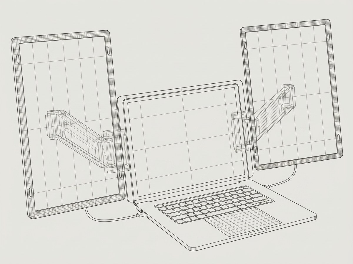 Teknisk tegning — Office Traveler 16 Turn PRO 2K
